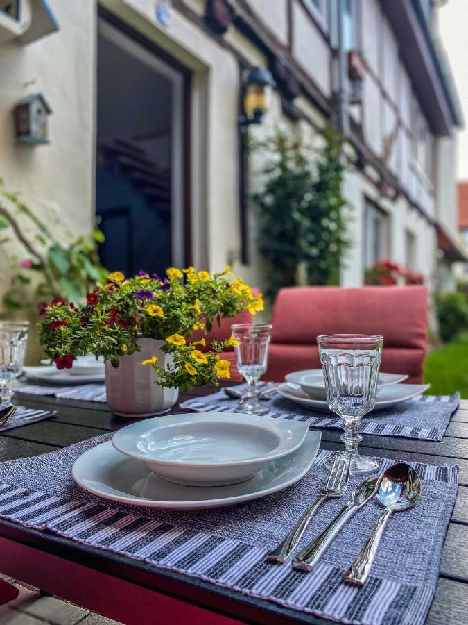 Am Mathildenbrunnen Gross Apartment Quedlinburg Exterior foto